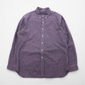 Ralph Lauren Button-Down Shirt, XL, Navy Check, Slim Fit, Small Pony Embroidery
