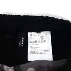 JUNYA WATANABE COMME des GARCONS Wide-legged Easy Pants XS Black Rayon Wool Floral Pattern JD-P011 Made in Japan