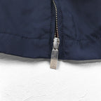 TOMMY HILFIGER Swing Top Harrington Jacket XL Navy Nylon Check Lining One Point Logo Embroidery