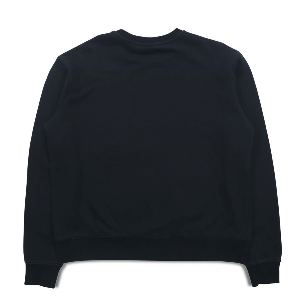 FILA Crew Neck Sweatshirt XL Black Cotton Classic Logo Print