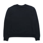 FILA Crew Neck Sweatshirt XL Black Cotton Classic Logo Print