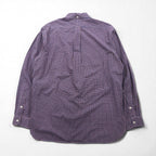 Ralph Lauren Button-Down Shirt, XL, Navy Check, Slim Fit, Small Pony Embroidery