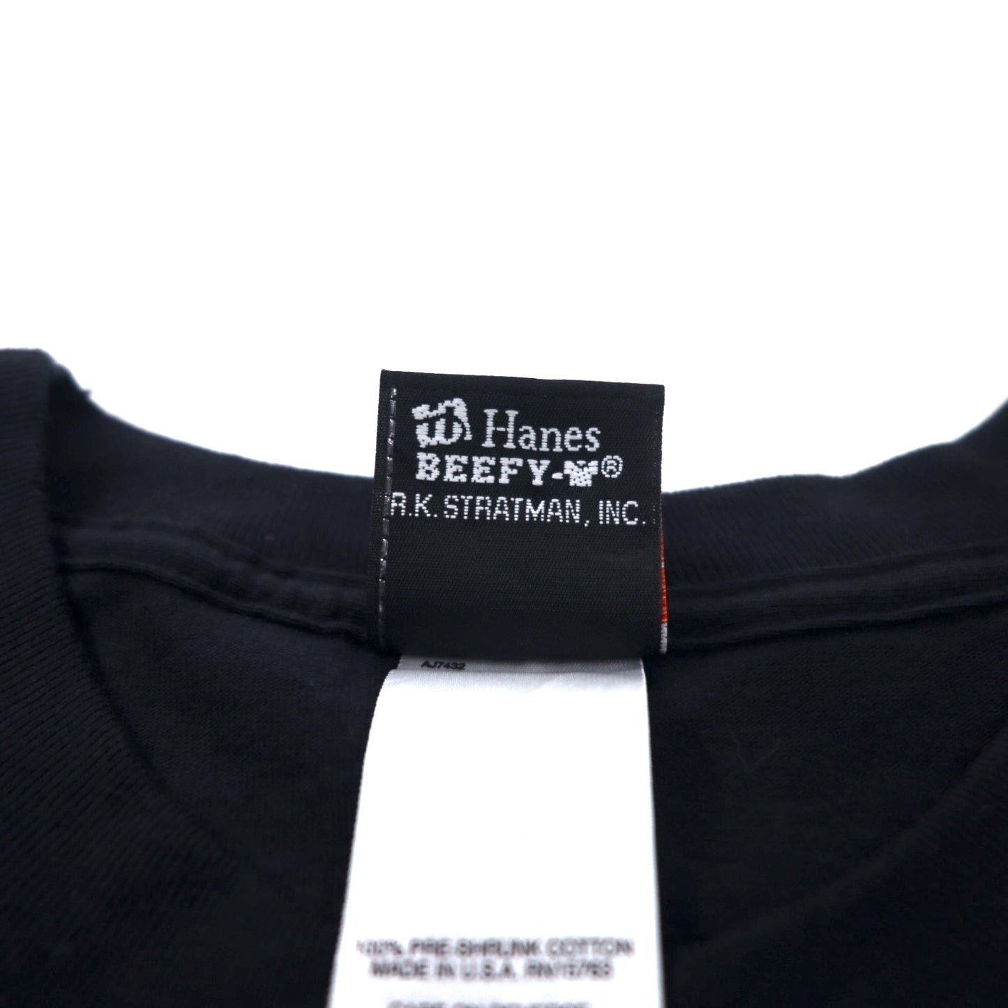 HARLEY DAVIDSON USA製 ロゴプリント Tシャツ 2XL ブラック コットン Arkansas 両面プリント Hanes BEEFY-T ビッグサイズ