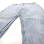 Levi's USA Made 90s 512 Slim Fit Tapered Denim Pants L Blue Ice Wash Cotton Zipper Fly 10512-0233
