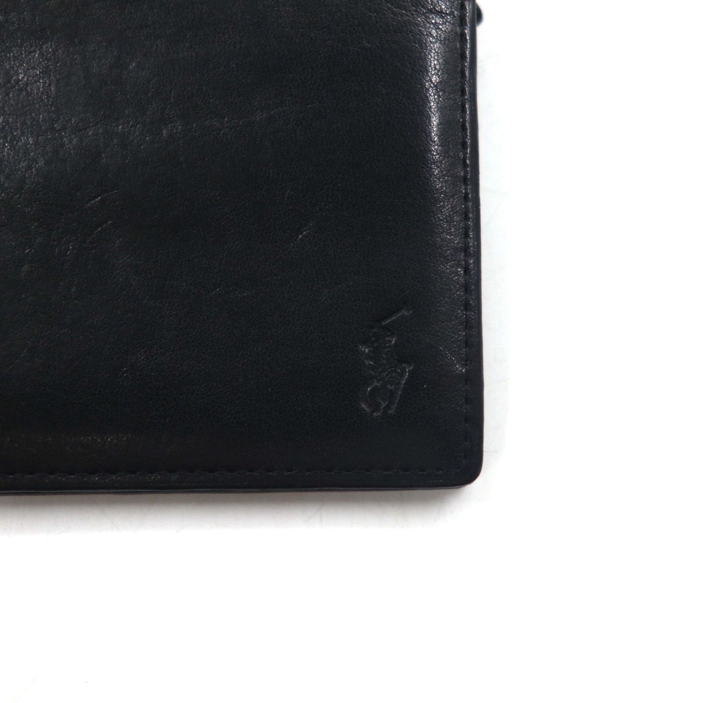Polo by Ralph Lauren 長財布 ブラック レザー スモールポニー