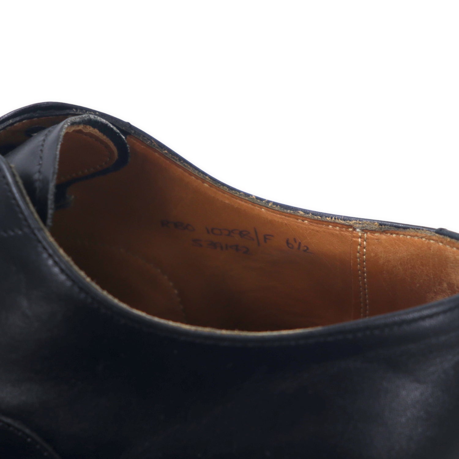 CHEANEY England MADE AQUASCUTUM Before Strait Tip Dress Shoes US7.5 Black  Leather Sembrogue 10298 – 日本然リトテ