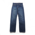 Levi's 90s Made in Japan 502-XX Reissue Big E Selvedge Denim Pants, Size M, Indigo Blue, Talon Zip, Uniform Fit, Used Look