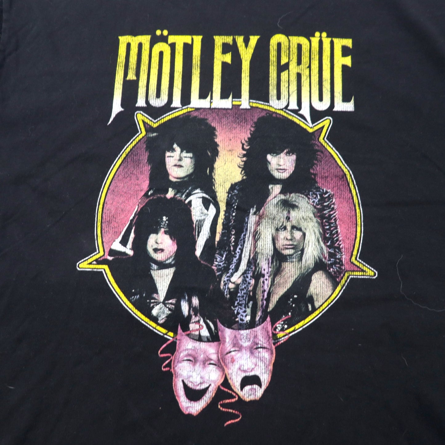 MOTLEY CRUE モトリークルー バンドTシャツ XXL ブラック コットン ビッグサイズ