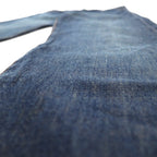 Levi's 90s Made in Japan 502-XX Reissue Big E Selvedge Denim Pants, Size M, Indigo Blue, Talon Zip, Uniform Fit, Used Look