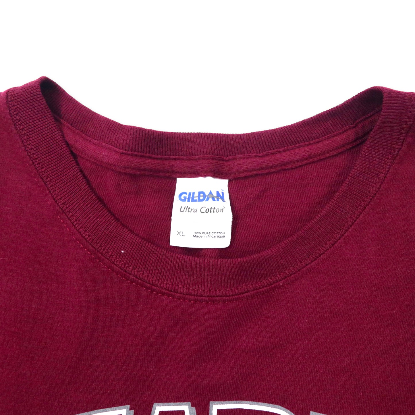 GILDAN カレッジプリントTシャツ XL パープル コットン KEARNY BASEBALL ビッグサイズ