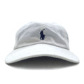 POLO RALPH LAUREN スモールポニー刺繍 6パネルキャップ ONE ホワイト コットン
