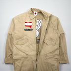 PUNK DRUNKERS Earth-Connecting Convertible All-in-One, Large, Beige, Cotton