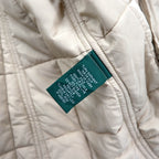 LAUREN RALPH LAUREN 90s Quilted Jacket XL Beige Polyester