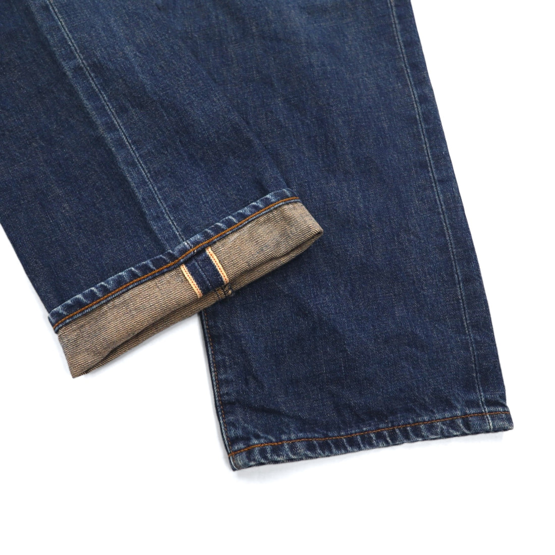 Levi's 90s Made in Japan 502-XX Reissue Big E Selvedge Denim Pants, Size M, Indigo Blue, Talon Zip, Uniform Fit, Used Look