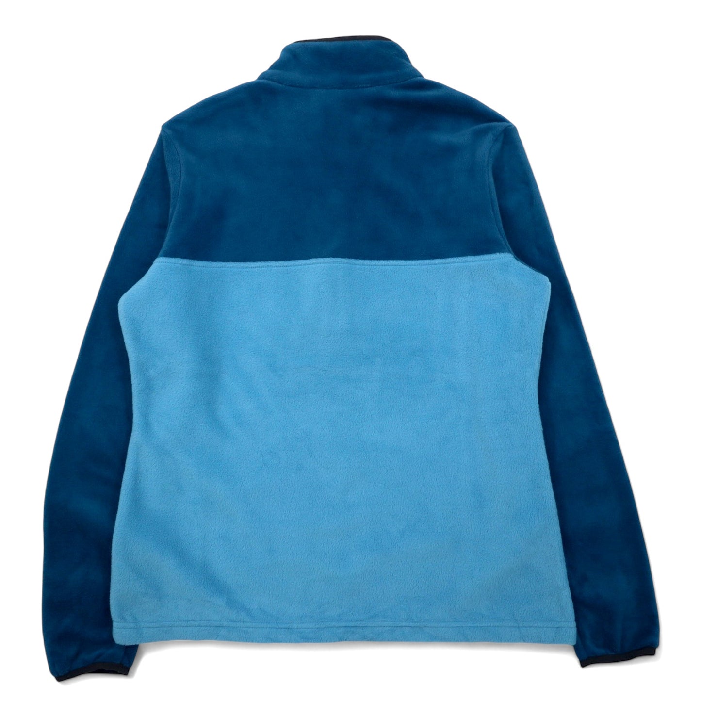 Columbia ハーフスナップT フリース プルオーバー L ブルー バイカラー Fleece Pullover XL0632 未使用品