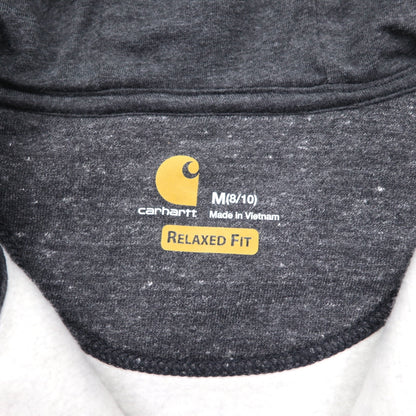 carhartt ハーフジップ パーカー M グレー RELAXED FIT コットン Clarksburg 103240