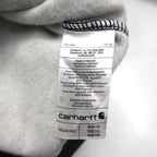 Carhartt Clarksburg Half-Zip Hoodie, Size M, Gray, Relaxed Fit, Cotton, 103240