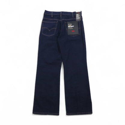 Levi's Premium STA-PREST Flared Denim Pants, Size M, Blue/Dark Indigo, A35520008, Made in Turkey, Unused