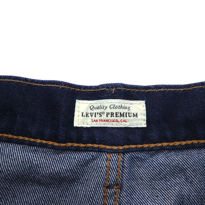 Levi's Premium STA-PREST Flared Denim Pants, Size M, Blue/Dark Indigo, A35520008, Made in Turkey, Unused