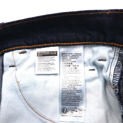 Levi's Premium STA-PREST Flared Denim Pants, Size M, Blue/Dark Indigo, A35520008, Made in Turkey, Unused