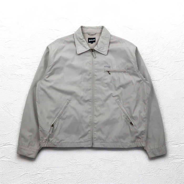 Schott N.Y.C. ハリントンジャケット ワークジャケット XL ベージュ ポリエステル コットン