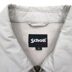 Schott N.Y.C. ハリントンジャケット ワークジャケット XL ベージュ ポリエステル コットン