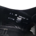 STACY ADAMS 1980s Made in USA MADISON Punched Cap Toe Dress Shoes, Size 27.5cm, Black Leather, Kidskin, 453044