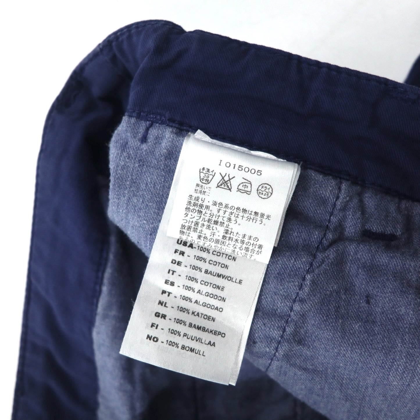 carhartt WIP チノパンツ M ネイビー コットン CLUB PANT IO15005 チュニジア製