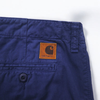 carhartt WIP チノパンツ M ネイビー コットン CLUB PANT IO15005 チュニジア製
