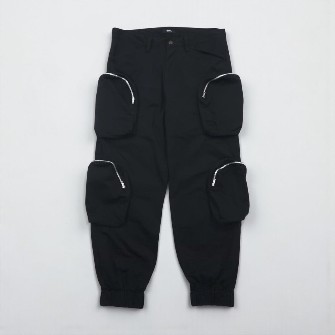 glamb Experimental Cargo Pants, Military, Size M, Black, Utility Pockets