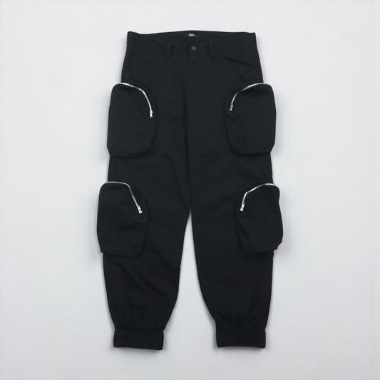 glamb エクスペリメンタルカーゴパンツ Experimental Cargo Pants ミリタリー M ブラック ユーティリティ ポケット