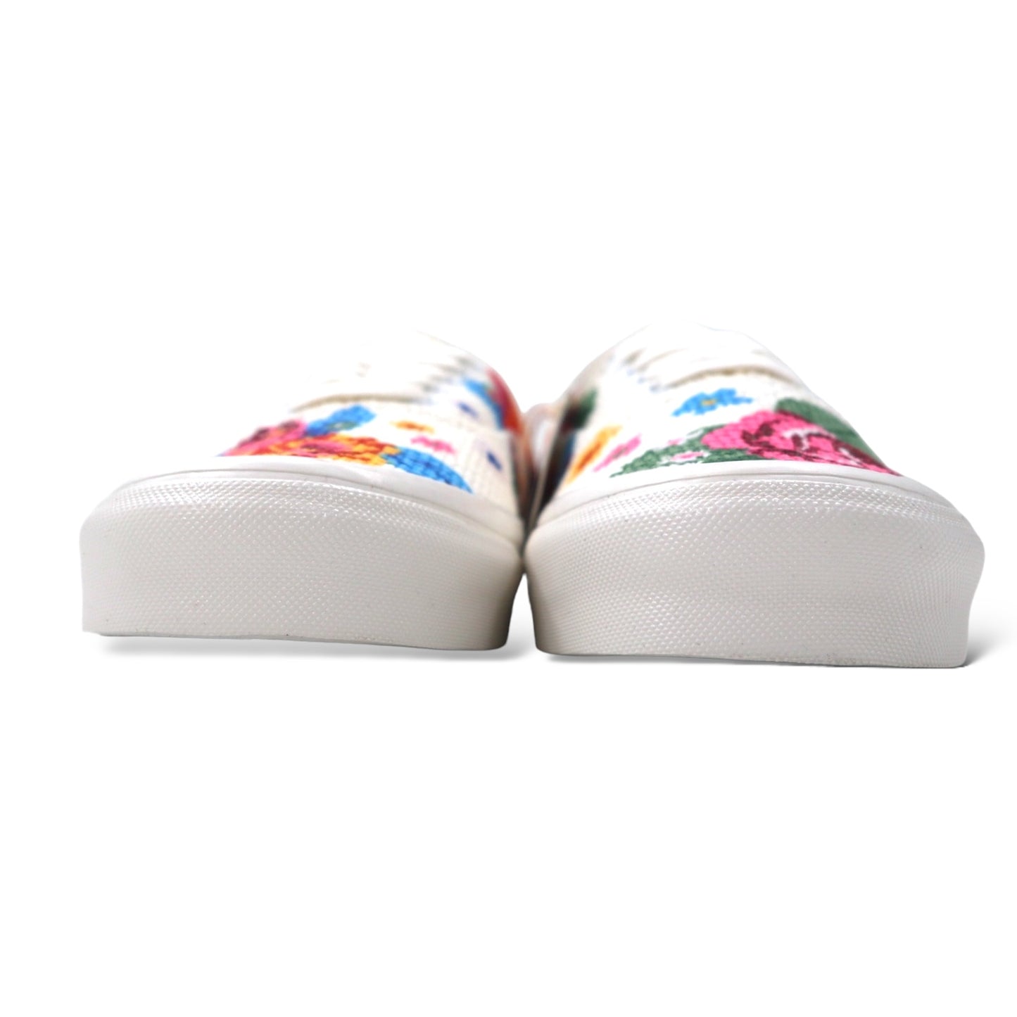 VANS オーセンティック アナハイムコレクション ニードルポイント スニーカー 28cm ホワイト 花柄 AUTHENTIC 44 DX ANAHEIM FACTORY NEEDLEPOINT / FLORAL 未使用品