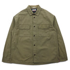 TOMMY JEANS Oversized Fit Work Shirt XL Khaki Cotton OVERSIZED FIT DM0DM4203