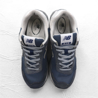 new balance 515 スエード スニーカー 28cm ネイビー メッシュ ML515FTU