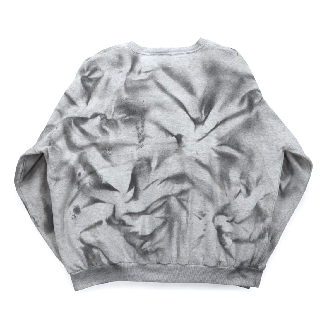HARLEY DAVIDSON USA made tie-dye sweatshirt L Grey Printed cotton Fleece lining