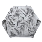HARLEY DAVIDSON USA made tie-dye sweatshirt L Grey Printed cotton Fleece lining