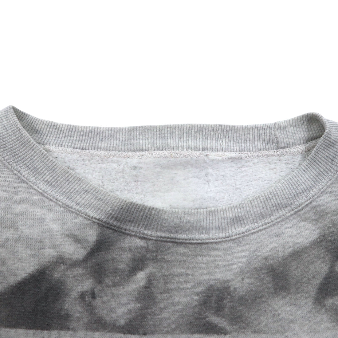 HARLEY DAVIDSON USA made tie-dye sweatshirt L Grey Printed cotton Fleece lining