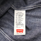 Levi's 1999 90s Denim Coverall, Size M, Indigo, UNION MADE, Union Ticket, 70402-1501
