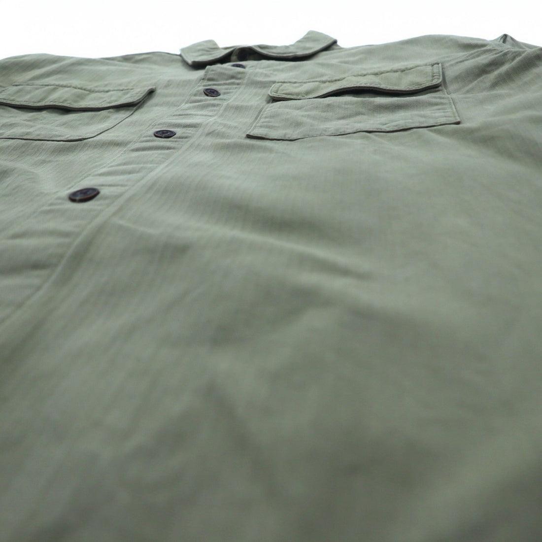 TOMMY JEANS Oversized Fit Work Shirt XL Khaki Cotton OVERSIZED FIT DM0DM4203