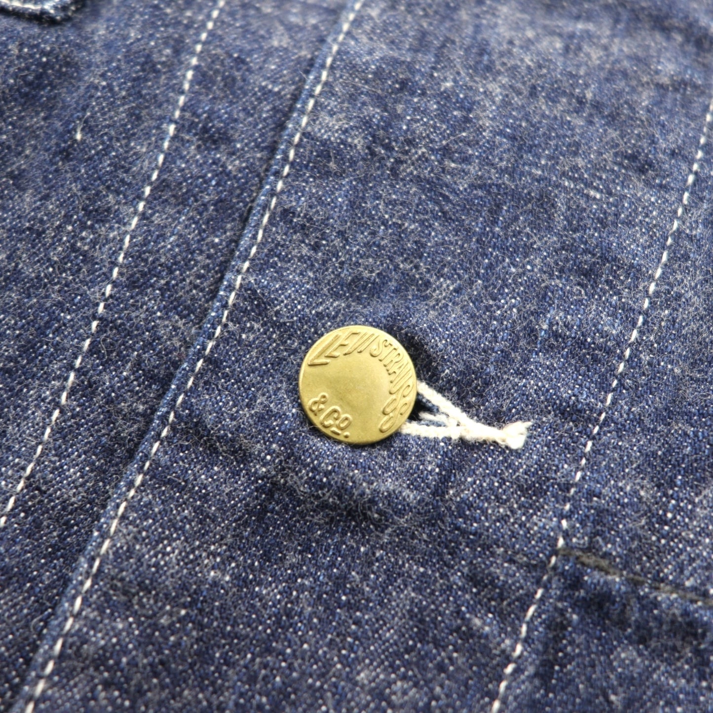 Levi's 1999 90s Denim Coverall, Size M, Indigo, UNION MADE, Union Ticket, 70402-1501