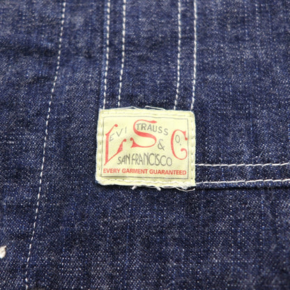 Levi's 1999 90s Denim Coverall, Size M, Indigo, UNION MADE, Union Ticket, 70402-1501