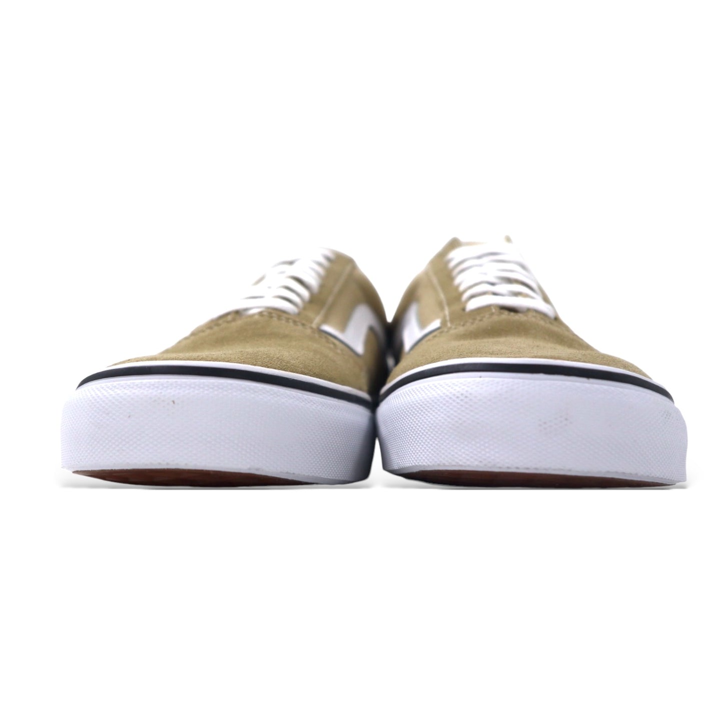 VANS オールドスクール スニーカー 28cm ベージュ キャンバス スエードレザー OLD SKOOL 751505 未使用品