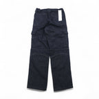 2000s WURTH MODYF Baggy Denim Cargo Pants, Size L, Dark Indigo, Unused