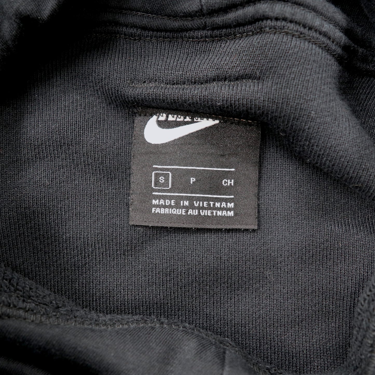 NIKE ロゴ プルオーバーパーカー S ブラック コットン スウォッシュロゴ SPORTSWEAR NSW PULLOVER HOODIE Block Futura Logo CU3797-001