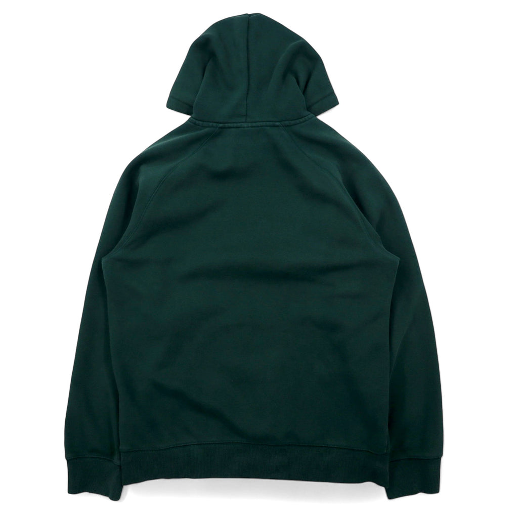 carhartt WIP pullover hoodie M green cotton HOODED CHASE SWEAT 1026384