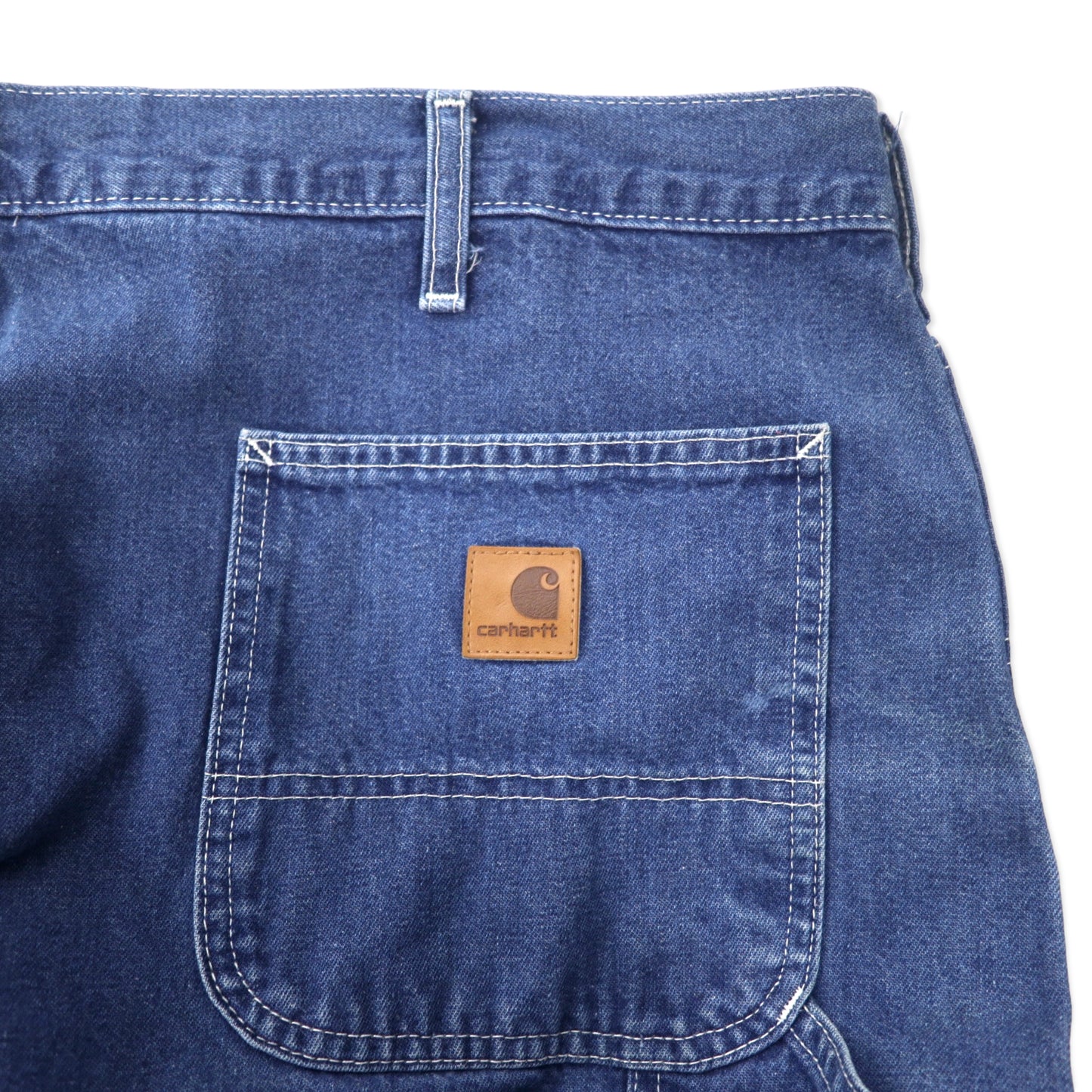 Carhartt ルーズフィット ペインター デニムパンツ 42 ブルー コットン B13 Loose Fit Work Dungaree メキシコ製