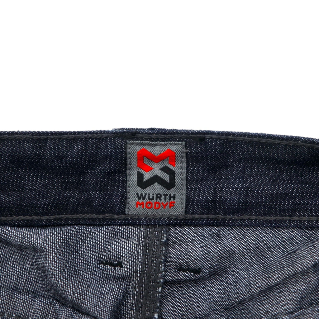 2000s WURTH MODYF Baggy Denim Cargo Pants, Size L, Dark Indigo, Unused