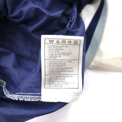 NIKE 90s Silver Tag Ribline Piste Pullover Nylon Jacket L Navy Swoosh