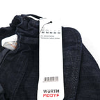 2000s WURTH MODYF Baggy Denim Cargo Pants, Size L, Dark Indigo, Unused