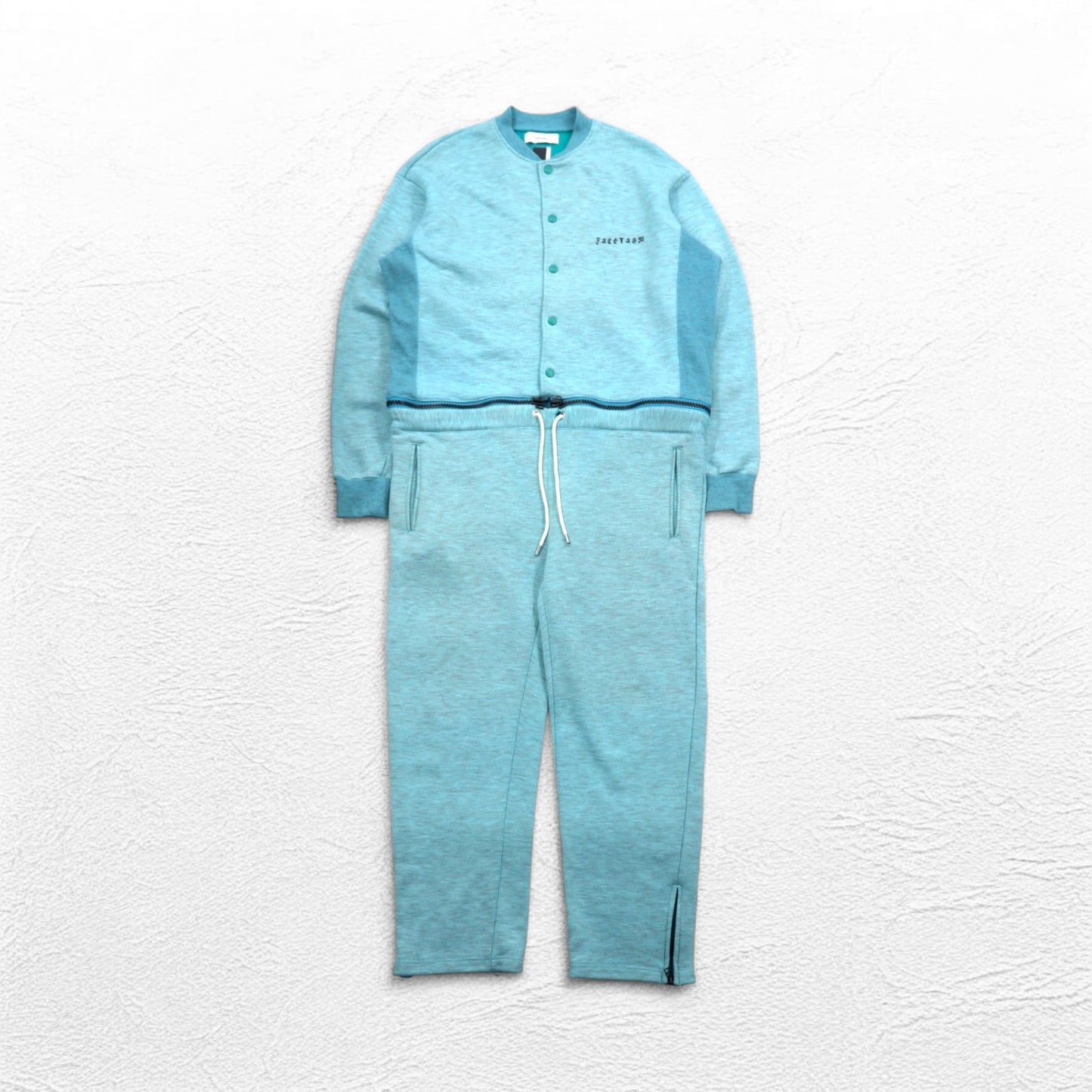 FACETASM All-in-one Overalls Sweat Pants Jumpsuit XL Blue Cotton RB-PT-U06